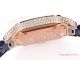 THB Factory Cartier Ice Out Santos Extra-Thin movement Watch Rose Gold-Black Rubber strap (7)_th.jpg